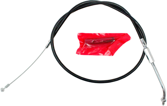 Motion Pro Black Vinyl Idle Cable — 06-0139