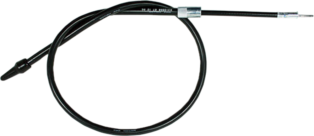 MOTION PRO Black Vinyl Speedometer Cable — 03-0068