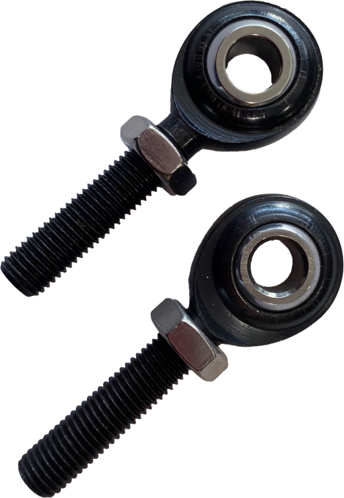 SANTORO FABWORX Black Rod Ends Pr. 1-Lh 1 -Rh — SF30035