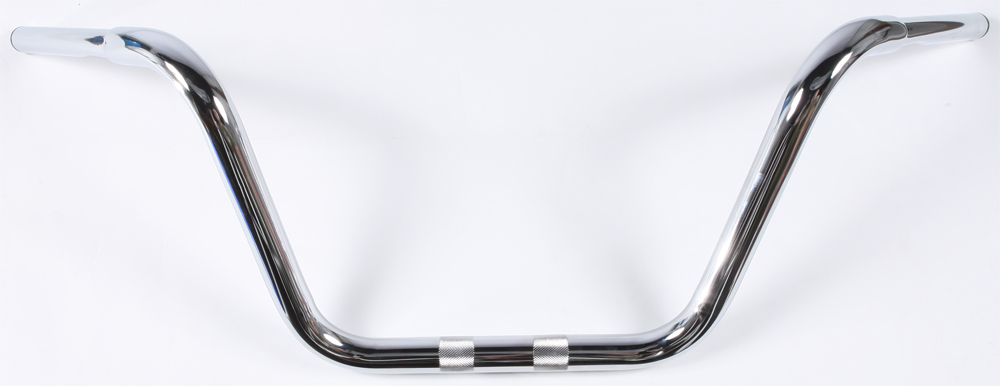 HARDDRIVE 1.25" Ape Hanger Chrome 12" 1.25" Thru Clamp — 096431