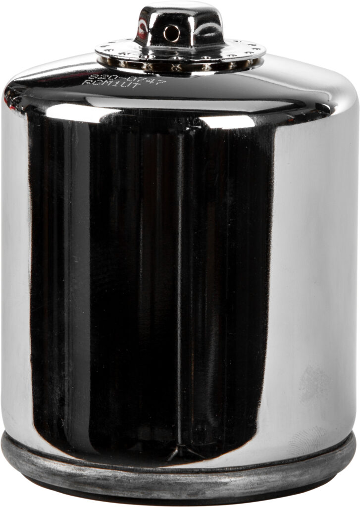 HARDDRIVE Oil Filter Evo Chrome W/Nut 170Cn OE 63796-77
