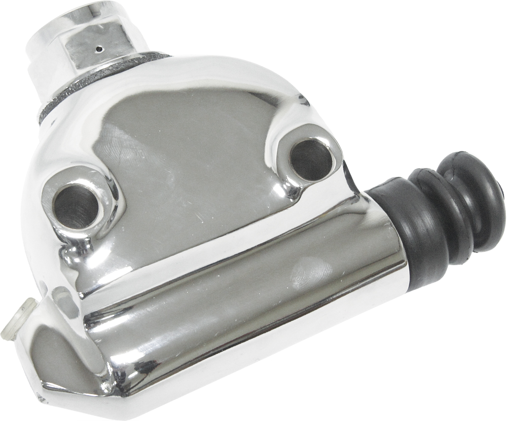 HARDDRIVE Rear Master Cyl Chrome FL Drum OE# 41761-58