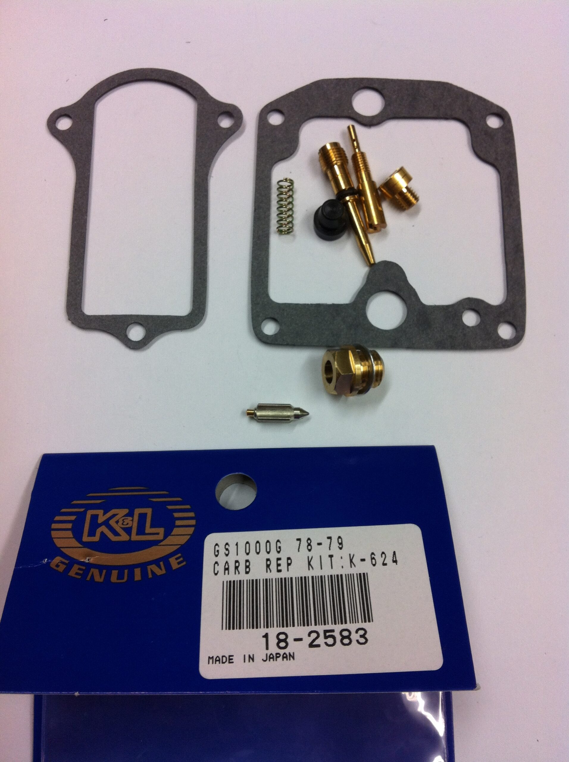 K&L Carburetor Repair Kit — 18-2583