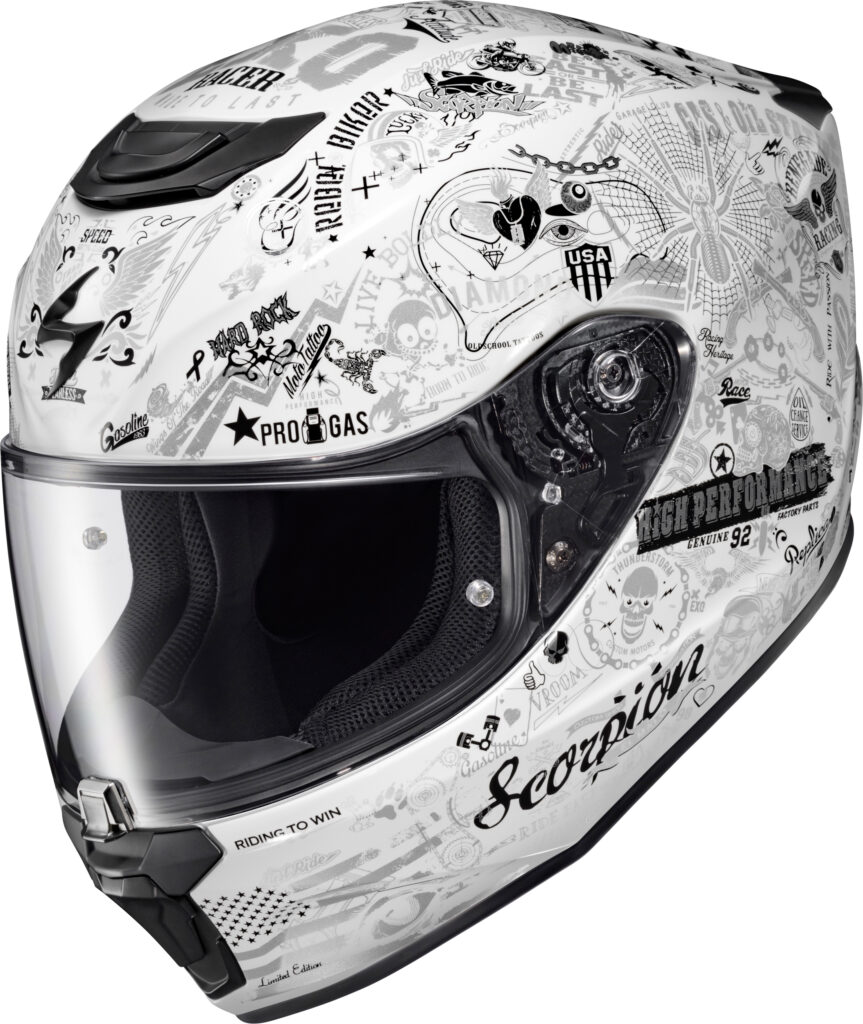 SCORPION EXO EXO-R330 SHAKE 2 Full-Face Helmet — White