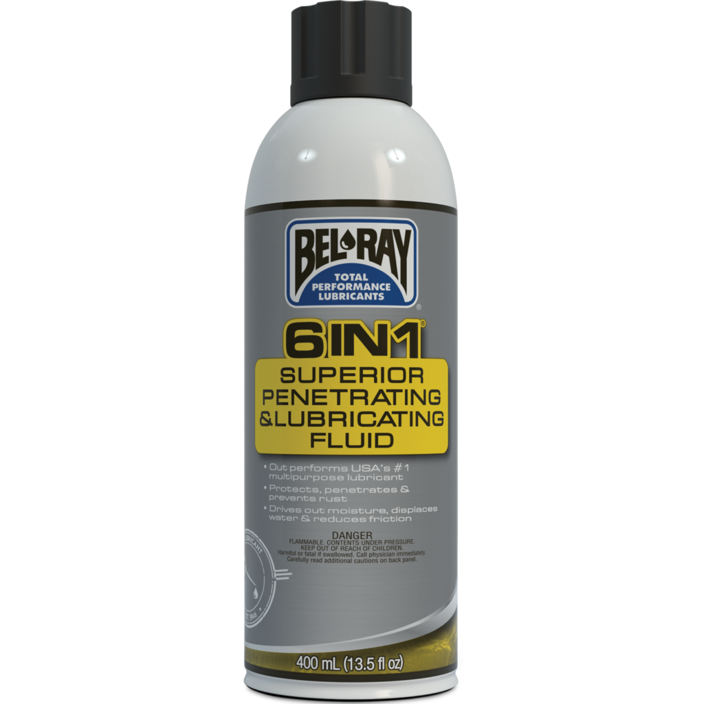 BEL-RAY 6 In 1 Multi-Purpose Lubricant 400Ml (Sold Each)