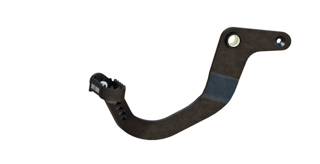 BURLY BRAND Mx Style Shift Lever Black — B13-1203B