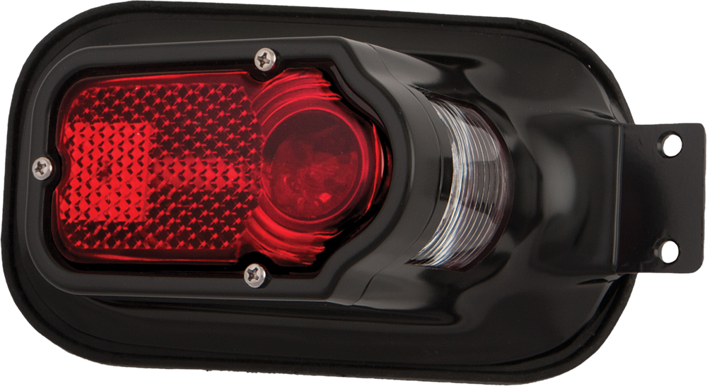 HARDDRIVE Taillight Tombstone Stk Black OE#68002-47