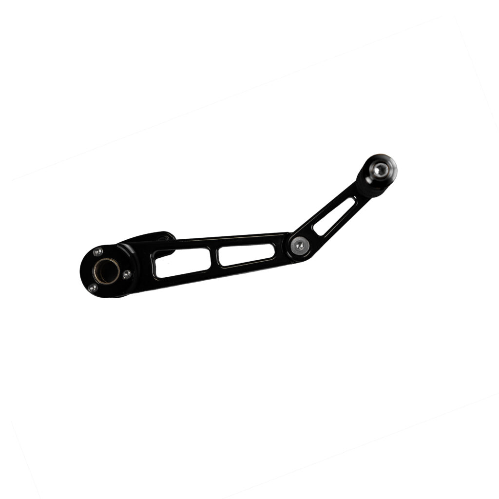 SANTORO FABWORX Just The Tip Adj Brk Arm Black W/Toe Peg Black — SF30030