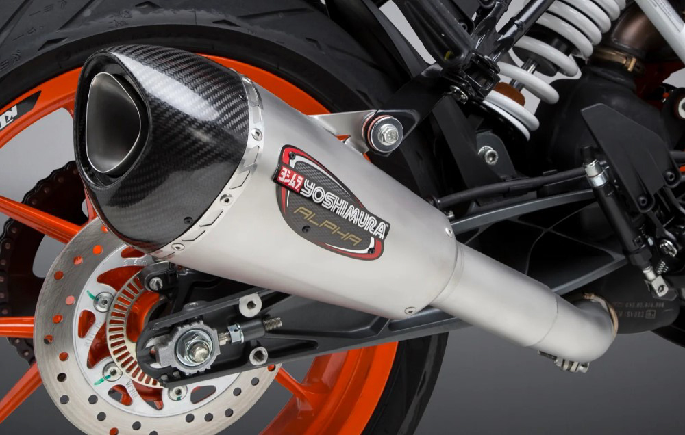 YOSHIMURA Exhaust Street Alpha-T Slip-On Ss-Ss-Cf Works — 16381BP520
