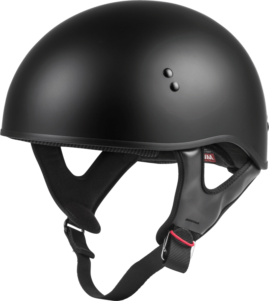 GMAX HH-45 Half Helmet Naked Matte Black 2X