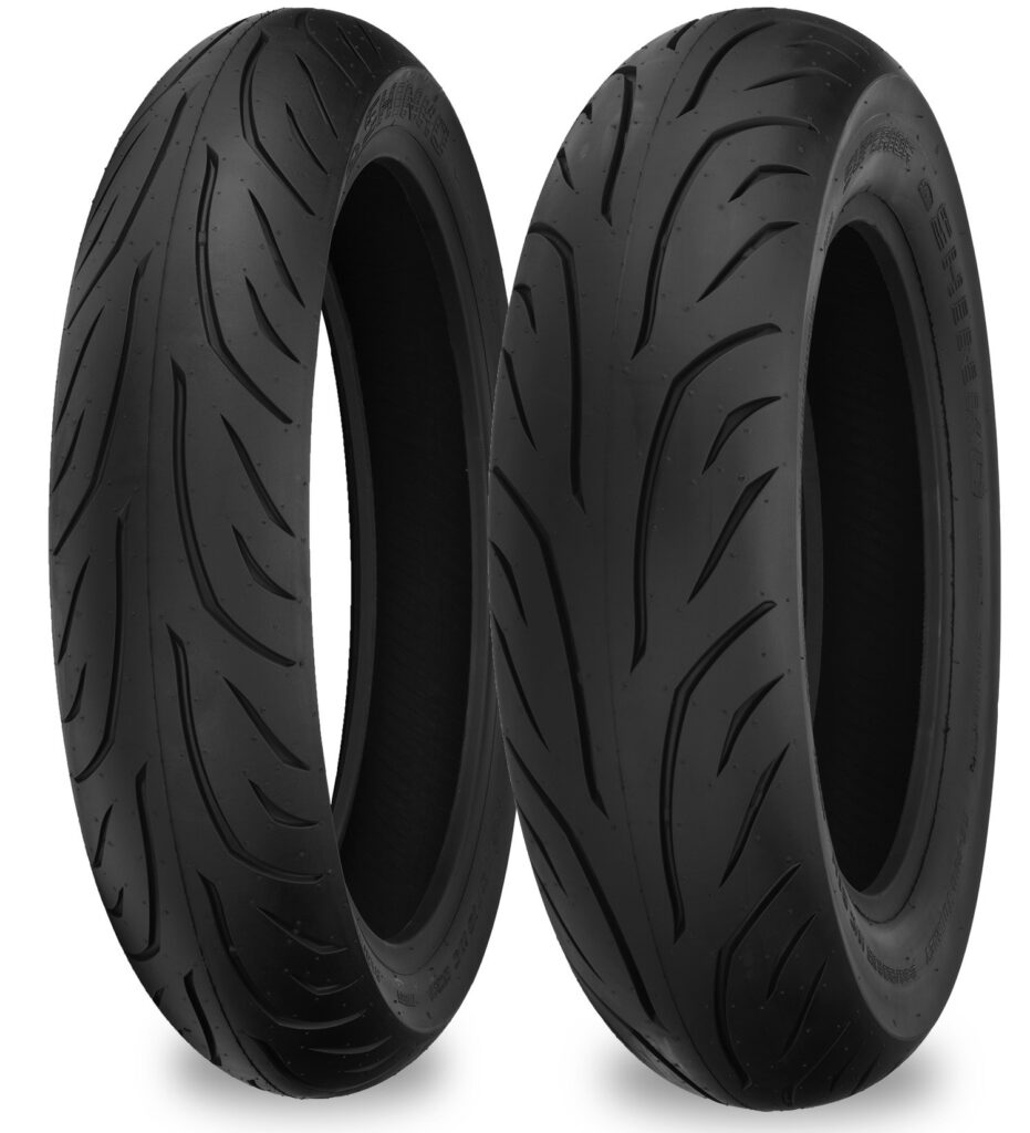 Shinko Se890 Journey Rear Tire — 200/55R16 77H, Blackwall