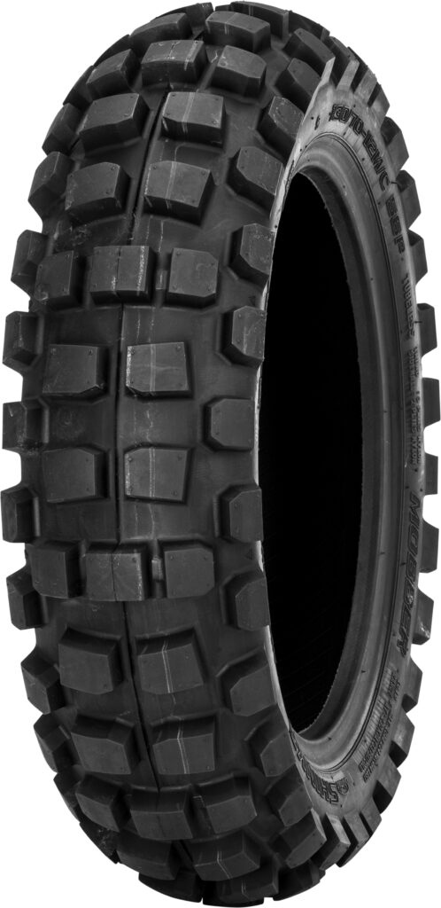 Shinko 504 Series Rear Tire — 130/70-12 56P, Blackwall