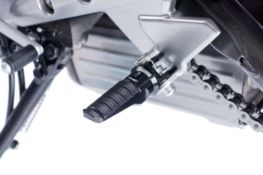 PUIG Footpegs Racing Black Pair — 6301N