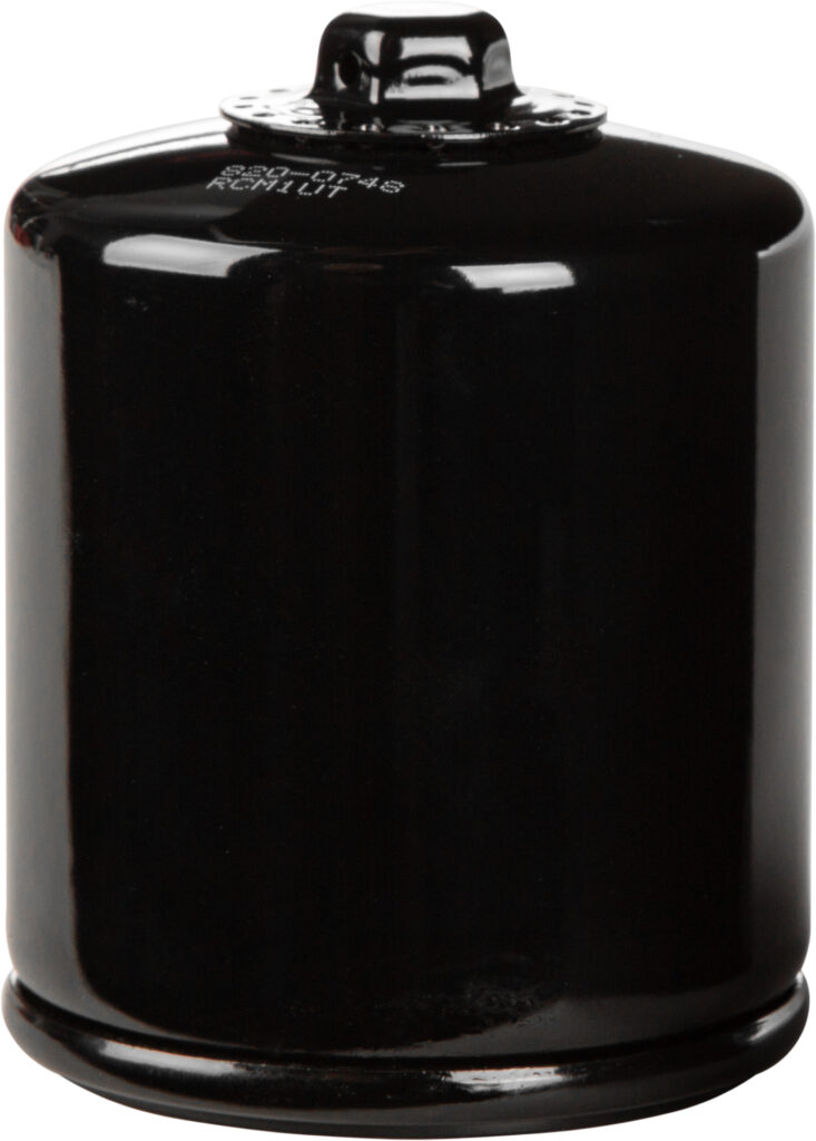 HARDDRIVE Oil Filter TC Black W/Nut 171Bn OE 63731-99
