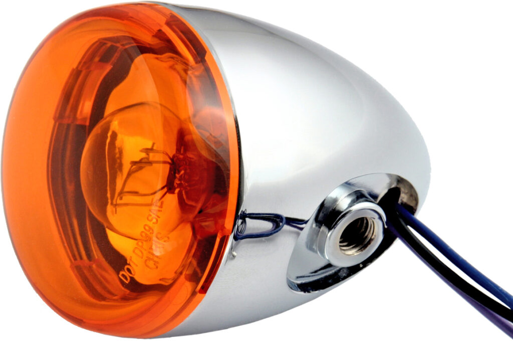 CHRIS PRODUCTS Turn Signal Assembly Bullet Style Amber – 8887A