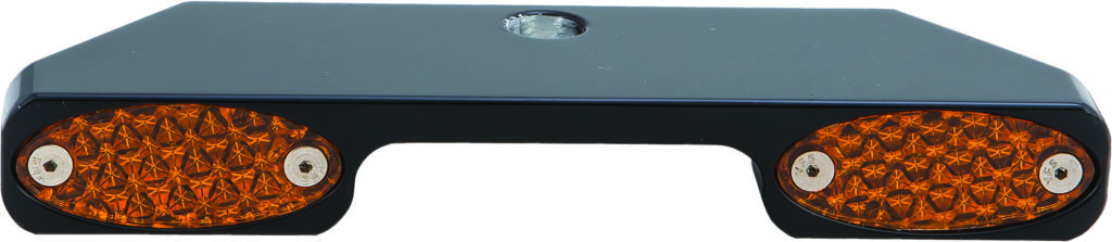 PRO ONE Turn Signal Bar W/Amber LED Narrow Glide Black