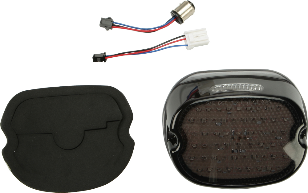 HARDDRIVE Low Profile LED Taillight Smoke