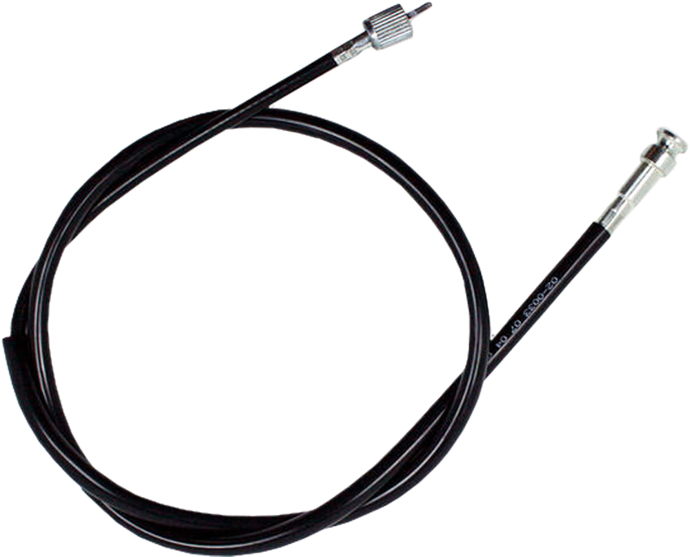 MOTION PRO Black Vinyl Tachometer Cable — 02-0033