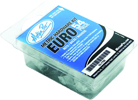 MOTION PRO Mp Euro Metric Hardware Kit — 33-1700