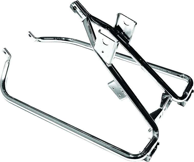 HARDDRIVE Saddlebag Support Kit Chrome FLT 2009–2013 — 302267