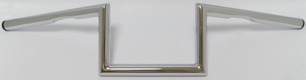 HARDDRIVE 1" Z-Bar Dimpled 6" Chrome — 21-228