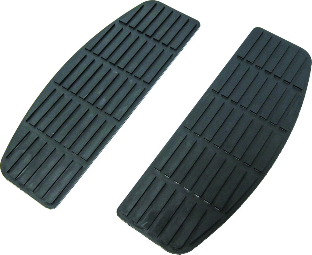 HARDDRIVE Floorboard Mat Set Rider FLH/FLT 1984–2005 FLST 1986–2017 — 30-152A