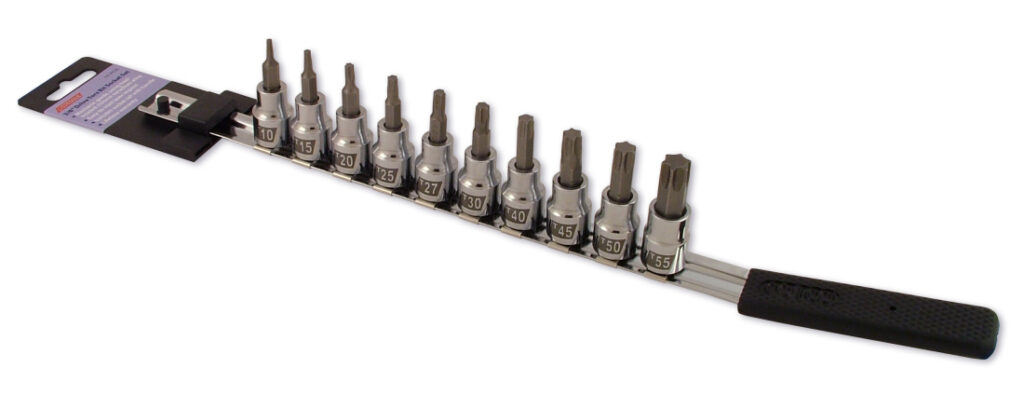 CRUZ TOOLS Socket Bit Set 10Pc Torx — TX38TBS
