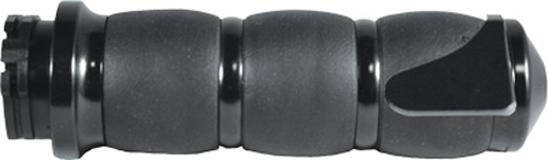 Velvet Air Grips W/Cable Throttle Boss Black