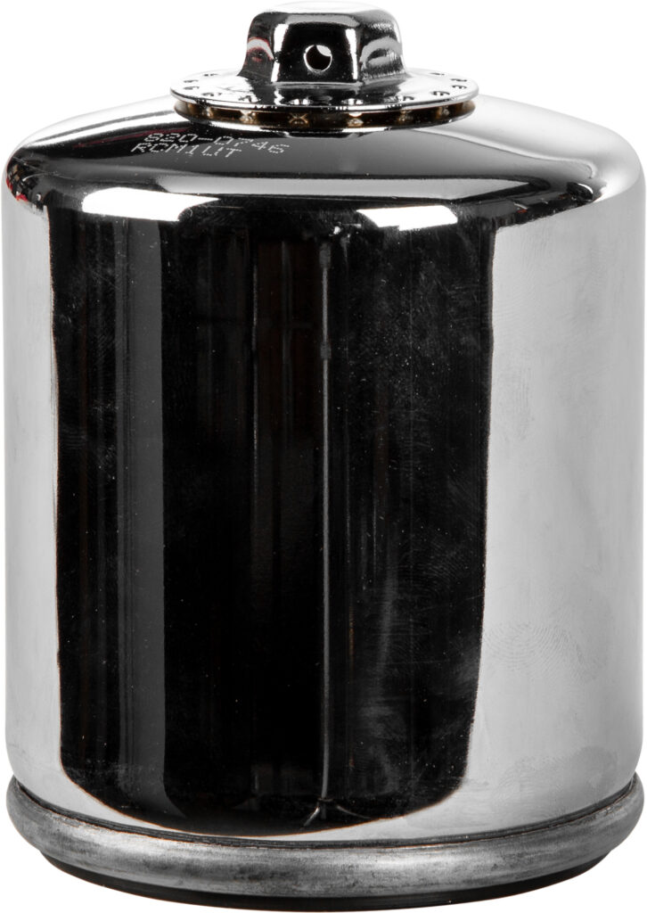 HARDDRIVE Oil Filter TC Chrome W/Nut 171Cn OE 63798-99