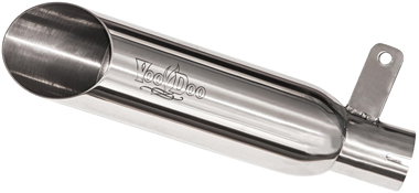VOODOO Slip-On Suz Polished Single Gsx-R1000 — VEGSXR1K1P