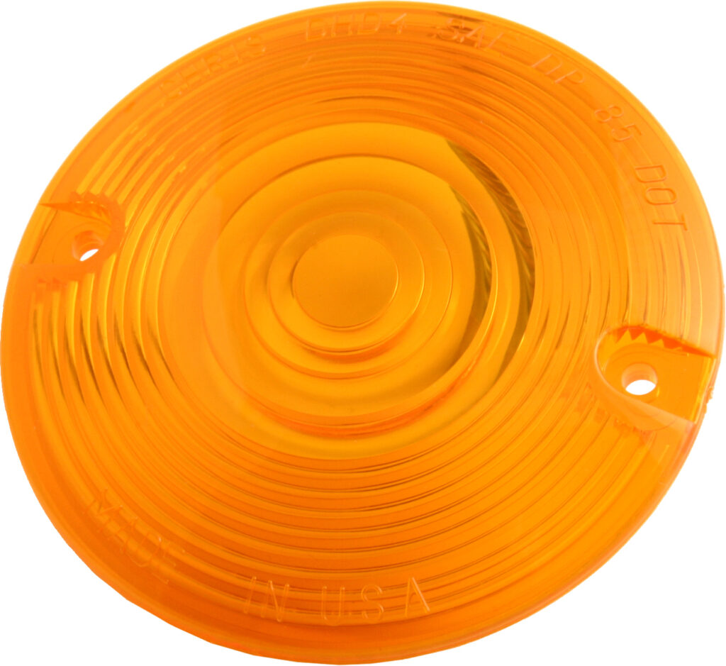 CHRIS PRODUCTS Turn Signal Lens Late FL Models Amber