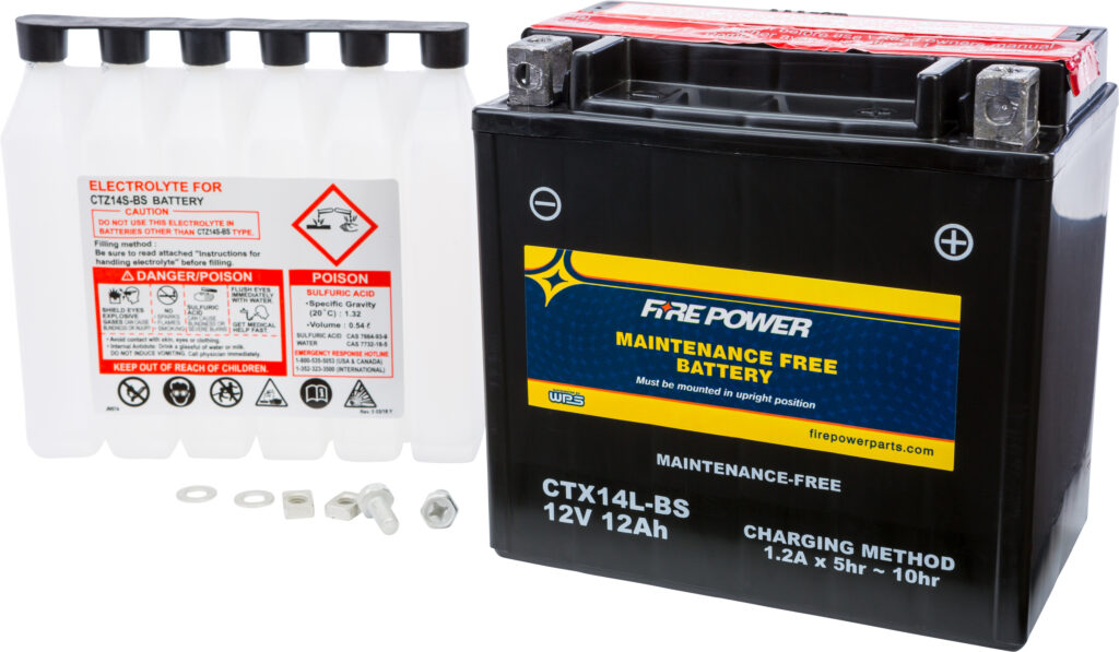 Battery Ctx14L-Bs Maintenance Free