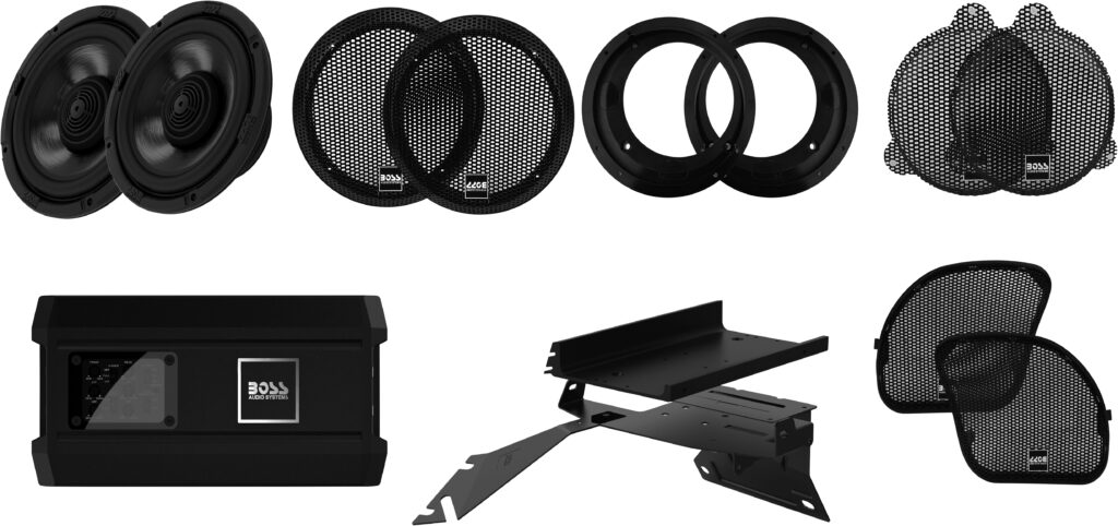 BOSS AUDIO Front Audio Kit `98-24 Flh Fltr — BHD3F