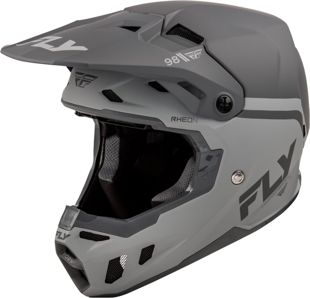 FLY RACING 2025 Formula CC Helmet — Black/Grey