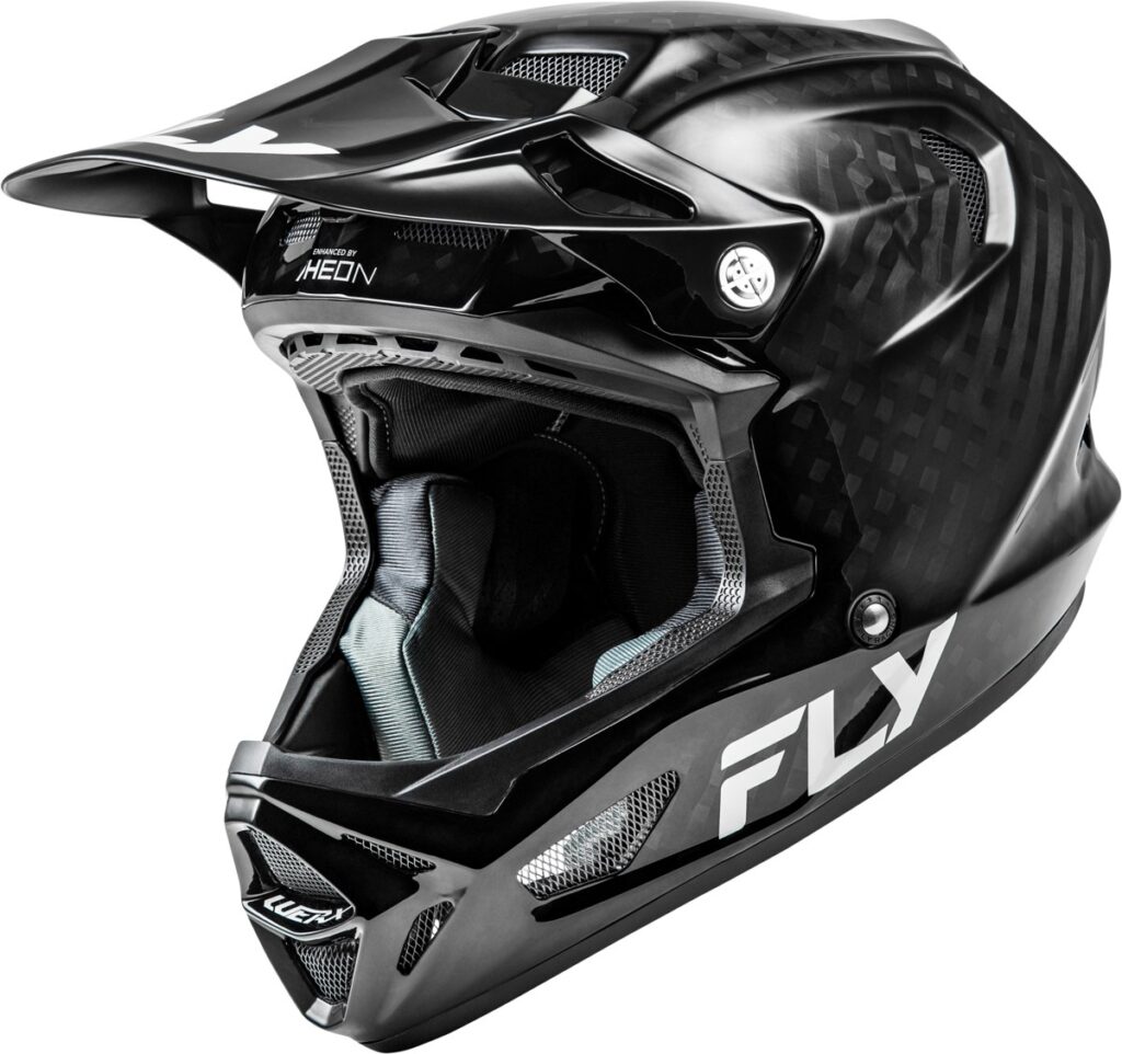 FLY RACING Werx-R Carbon Helmet (2026) — Black Carbon