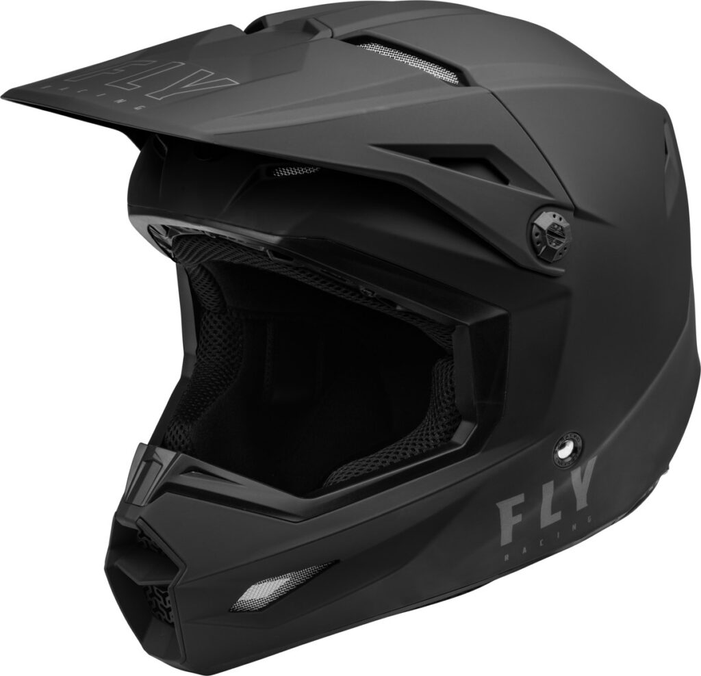 FLY RACING Kinetic Lite Helmets (2026) — Matte Black