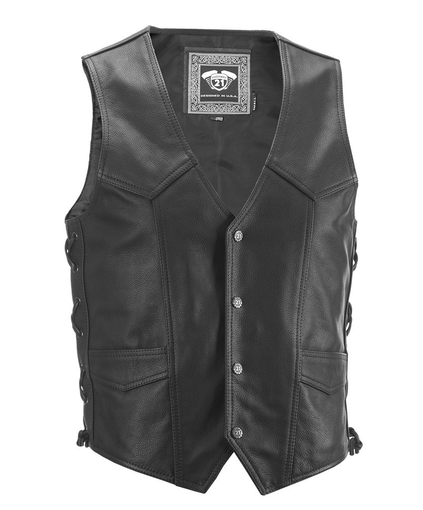 HIGHWAY 21 Six Shooter Vest — Black