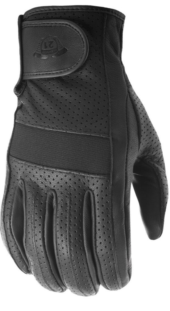 HIGHWAY 21 Jab Full Perforated Gloves — Black