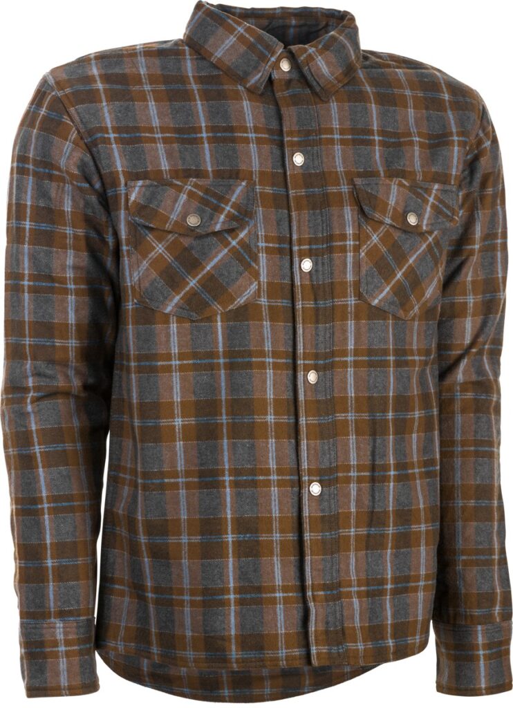 HIGHWAY 21 Marksman Flannel — Brown/Tan