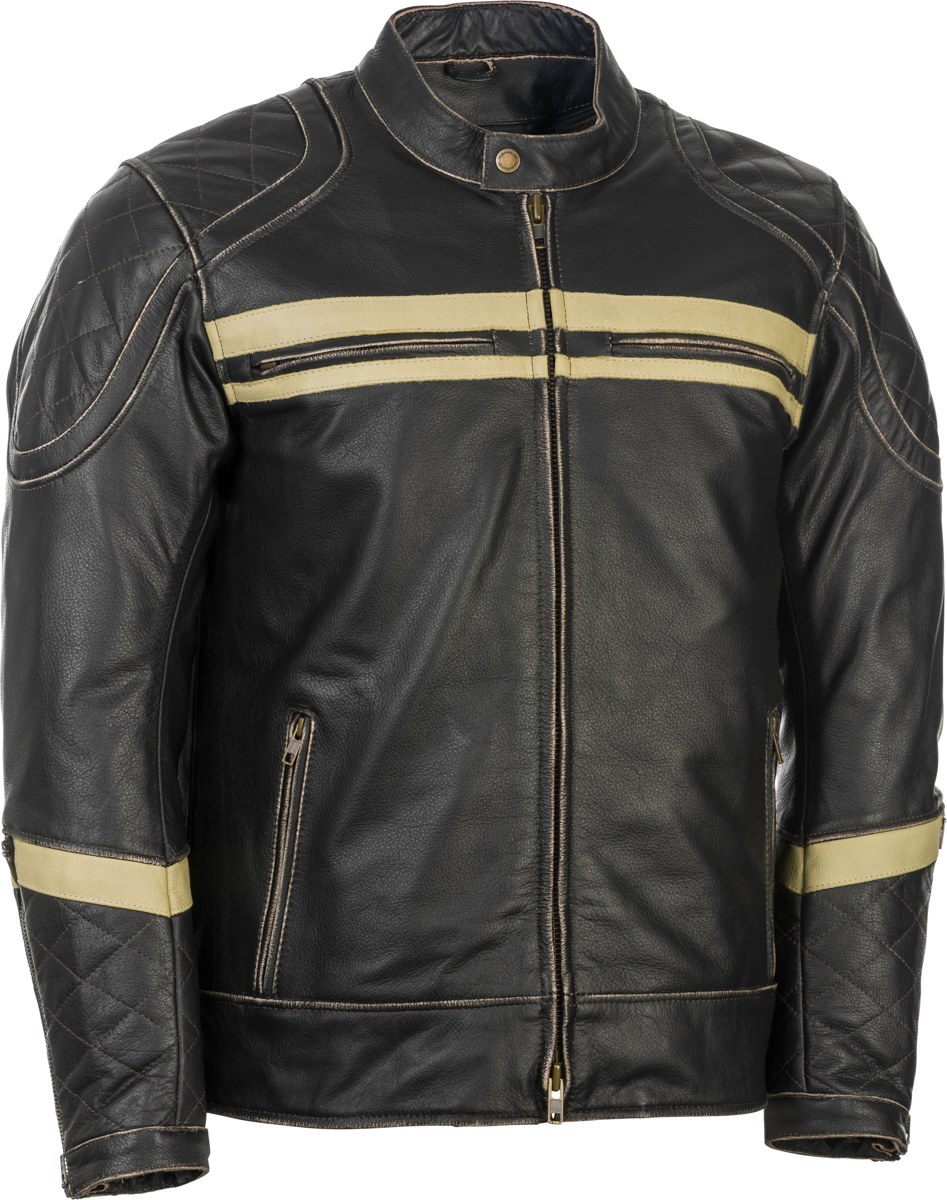 HIGHWAY 21 Motordrome Jacket — Antique Black