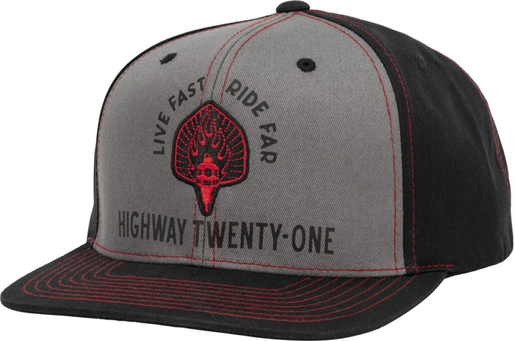 HIGHWAY 21 Ranger Hat — Black/Grey