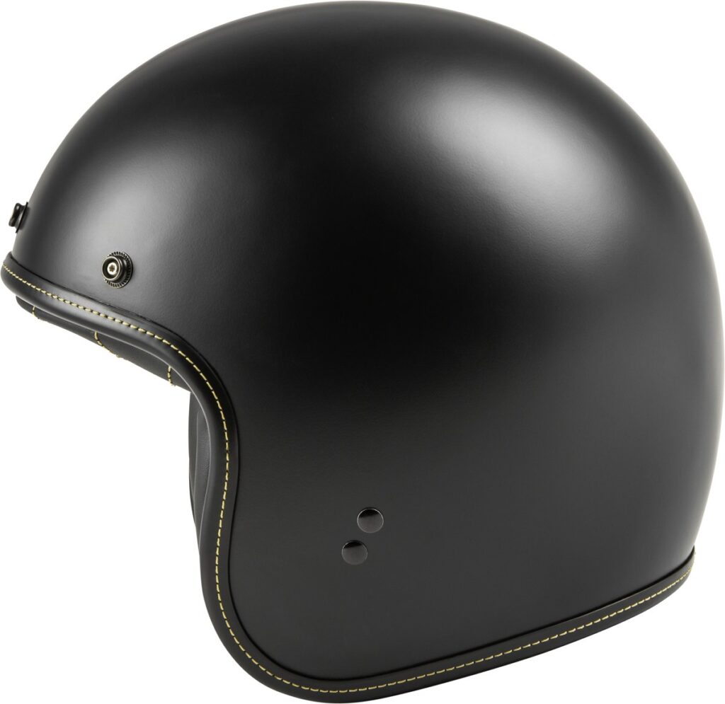 HIGHWAY 21 .38 Retro Open-Face Helmet — Matte Black