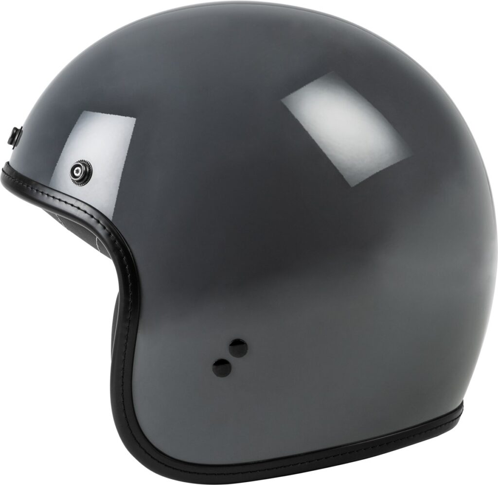 HIGHWAY 21 .38 Retro Open-Face Helmet — Grey
