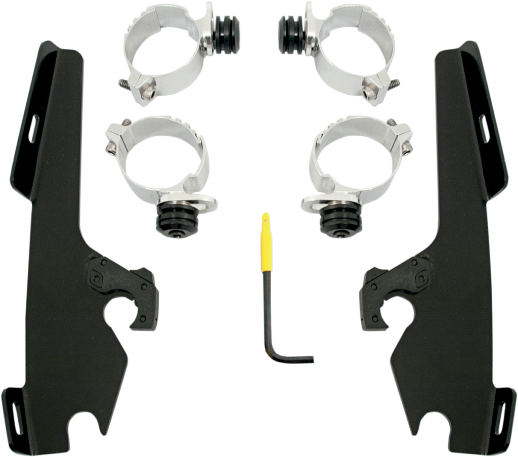 Memphis Shades Fats/Slim Trigger Lock Mounting Kit - Black