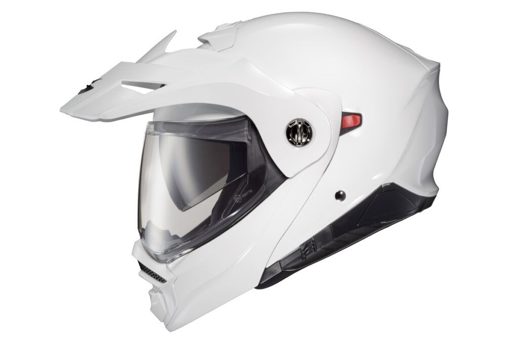 SCORPION EXO EXO-AT960 Modular Helmet — White — SOLID