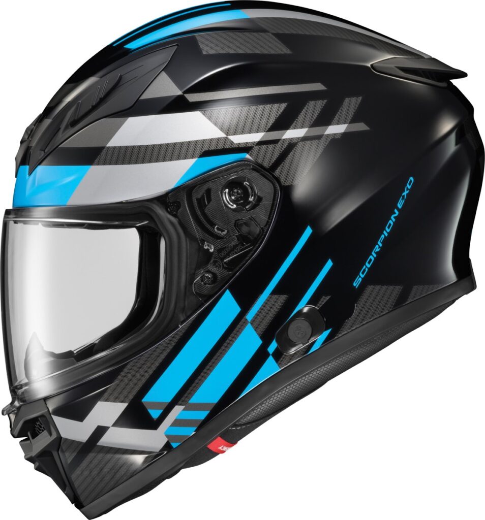 SCORPION EXO EXO-R430 Full-Face Helmet — Light Blue — PARADOX