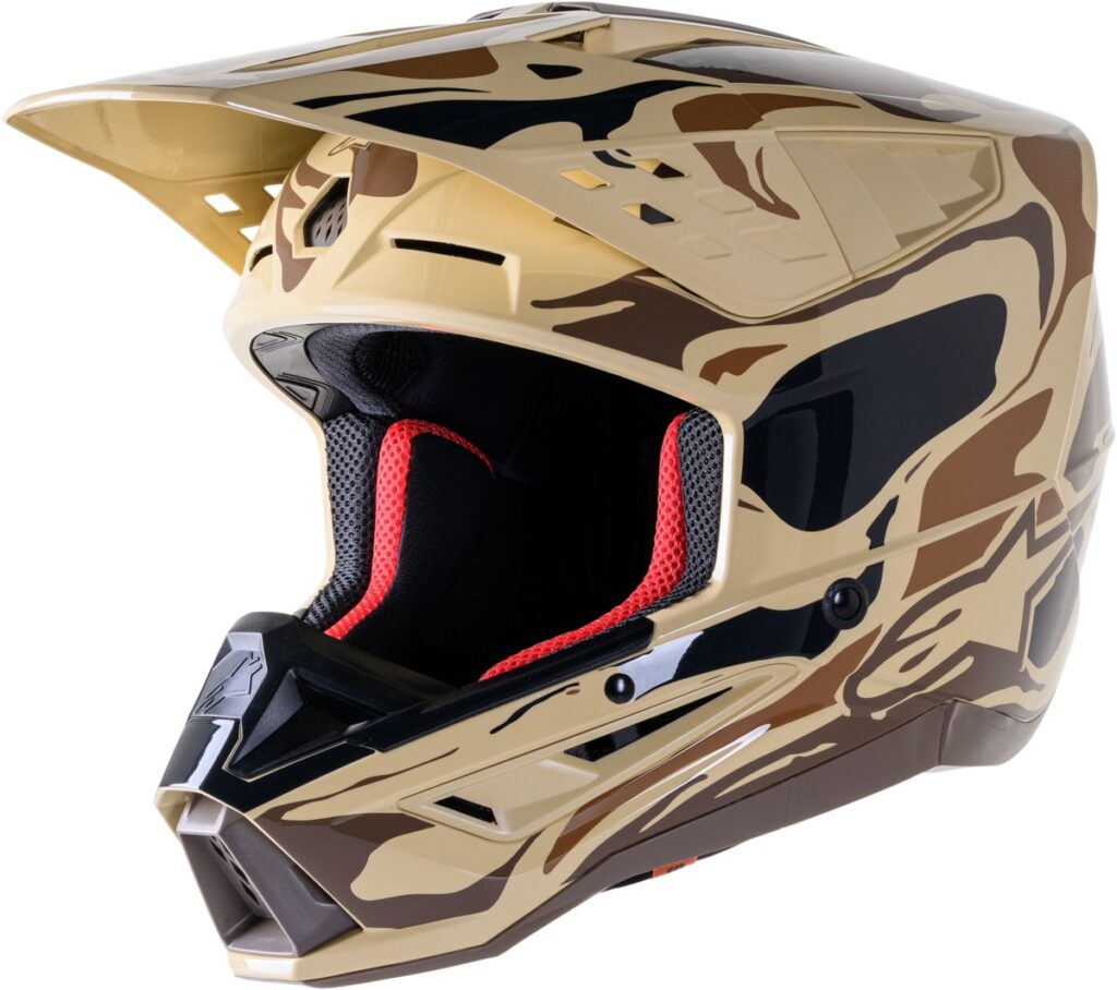 ALPINESTARS S-M5 Helmet — Dark Brown/Kangaroo — MINERAL