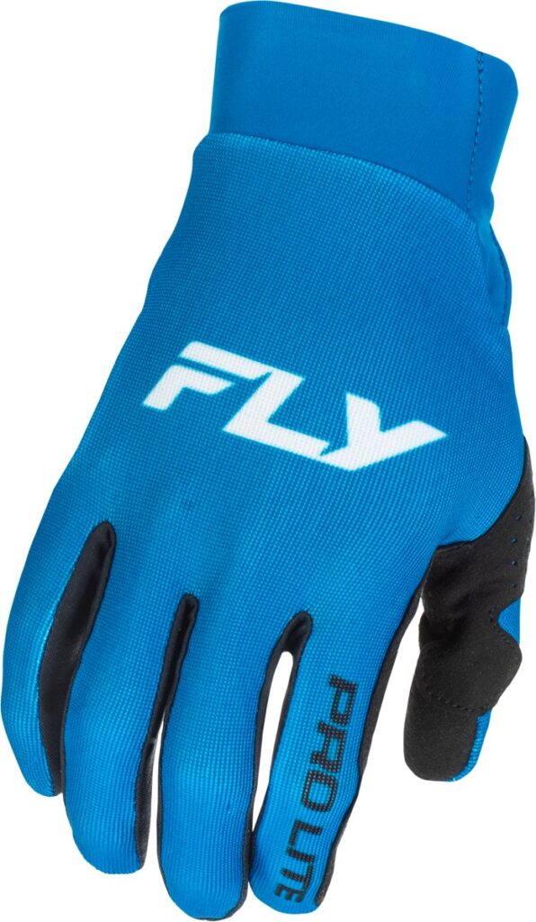 FLY RACING Pro Lite Youth Gloves (2026) — Blue/White