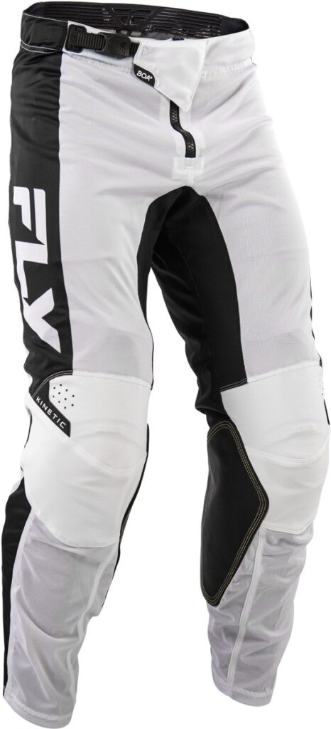 FLY RACING Kinetic Mesh Pants (2026.5) — White/Black