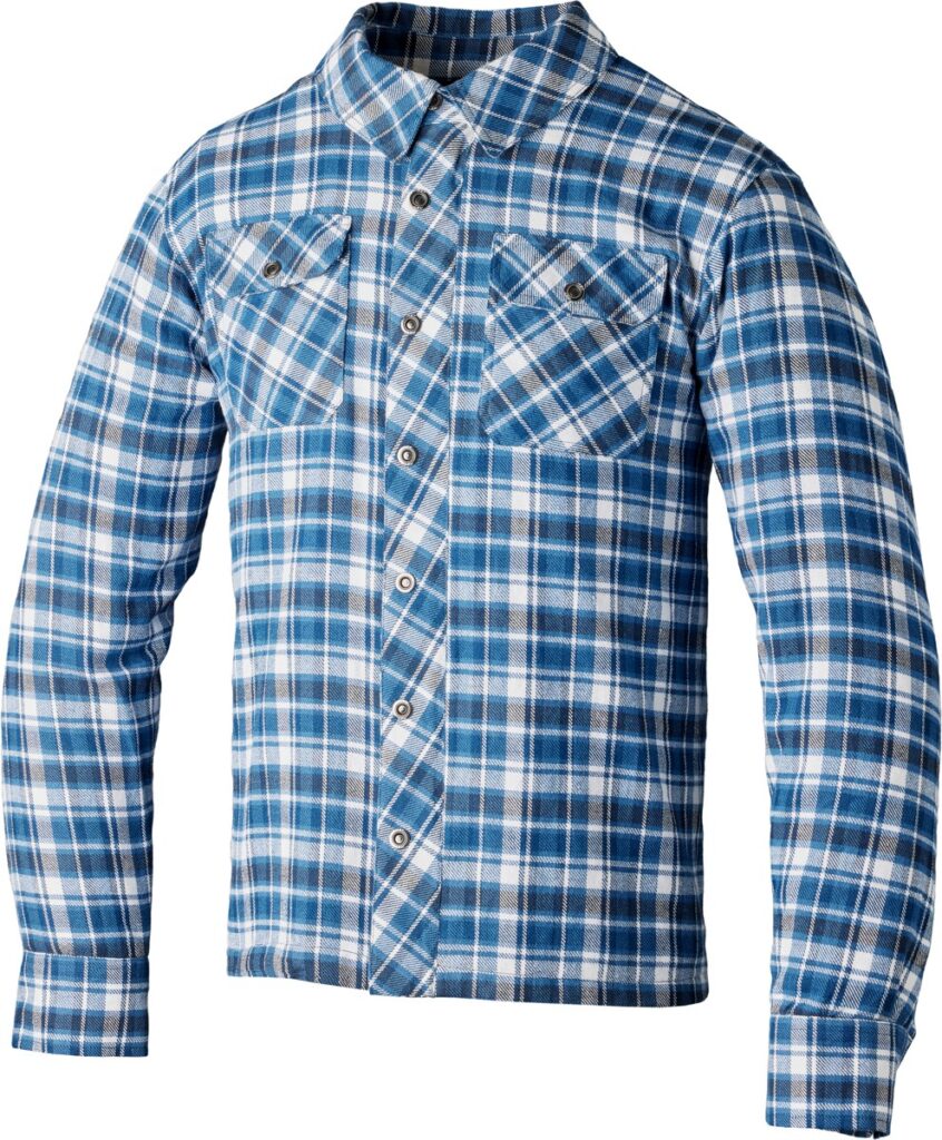 RST Kevlar Lumberjack CE Shirts — Blue/Grey